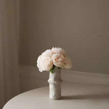 Pioner 조화 꽃다발 - Mini, Cream 10 pcs - Botané | 보타네