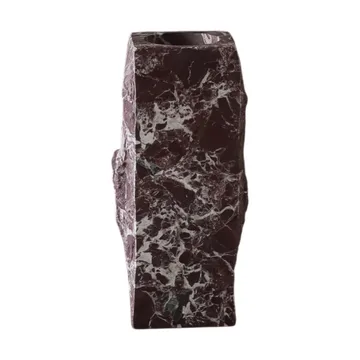 Rosso Levanto Edge 대리석 화병 - 스몰, 25 cm - Botané | 보타네