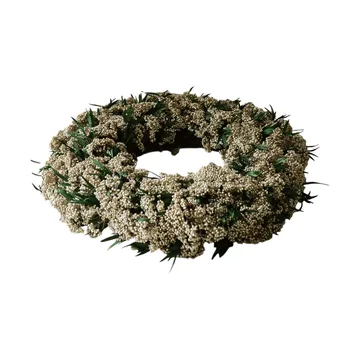 Whisper Meadow Wreath 화관 - 라이스블롬마, Ø40 cm - Botané | 보타네