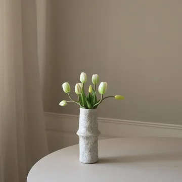 튤립 인조 부케 - White, 10 pcs - Botané | 보타네