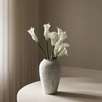 카라릴리 인조 부케 - White, 65 cm, 8 pcs - Botané | 보타네