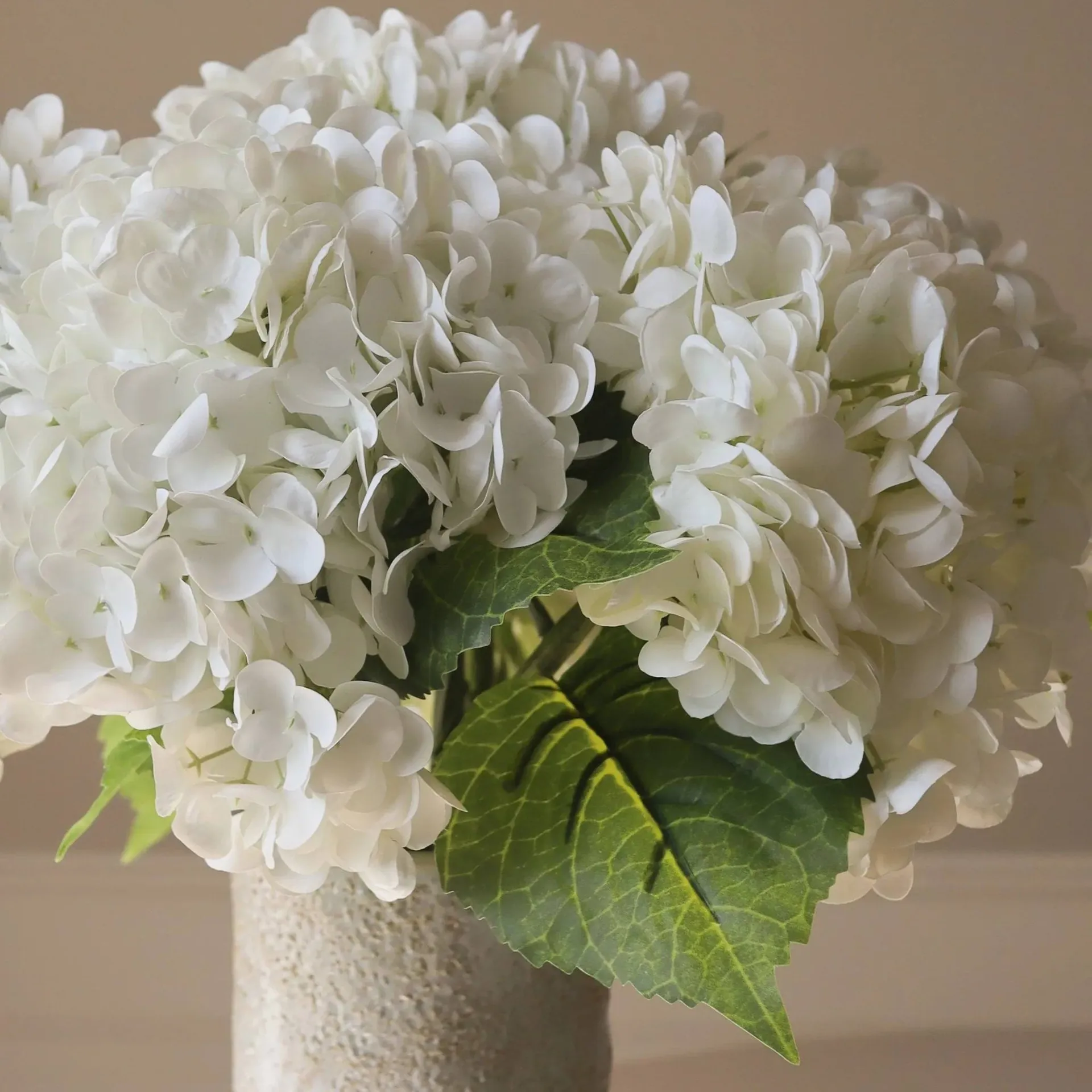 수국 인조 부케, White, 7 pcs Botané | 보타네
