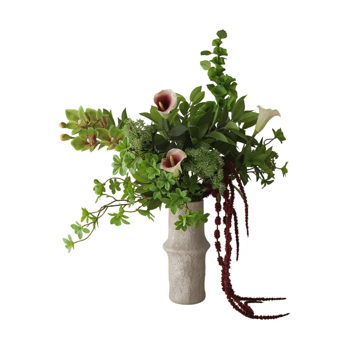 Wild Grove 인공 부케 - 칼라·심비디움 난초·야생 당근, 112 cm, 16개 - Botané | 보타네