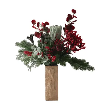 Wild winter 인조 부케 - 프로테아, 스파이더 크리산서멈, 칼라, 유칼립투스, 84 cm - Botané | 보타네