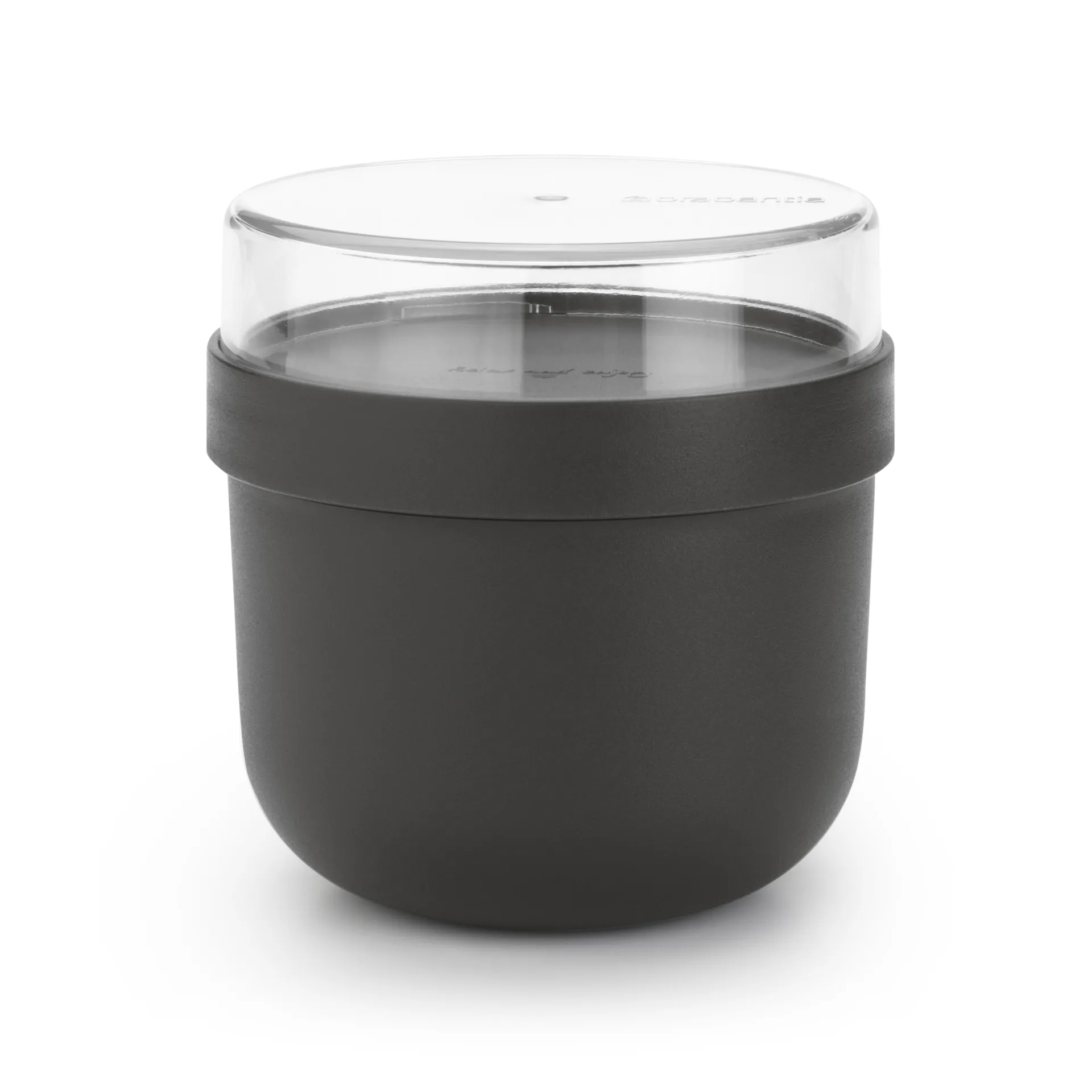 메이크 & 테이크 브렉퍼스트 보울 0.5 L, Dark grey Brabantia | 브라반티아