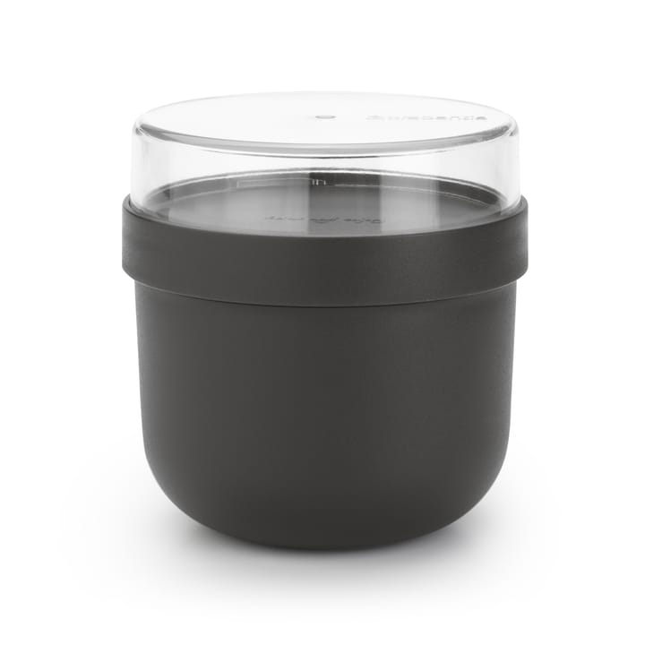 메이크 & 테이크 브렉퍼스트 보울 0.5 L - Dark grey - Brabantia | 브라반티아