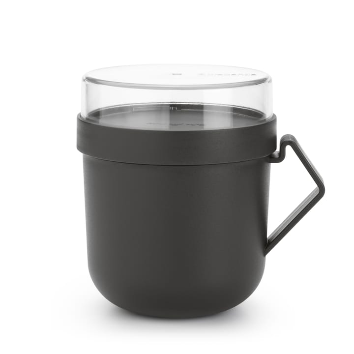 메이크 & 테이크 스프 머그 0.6 L - Dark grey - Brabantia | 브라반티아