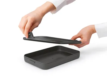 메이크 & 테이크 런치 박스 플랫 1.1 L - Dark grey - Brabantia | 브라반티아