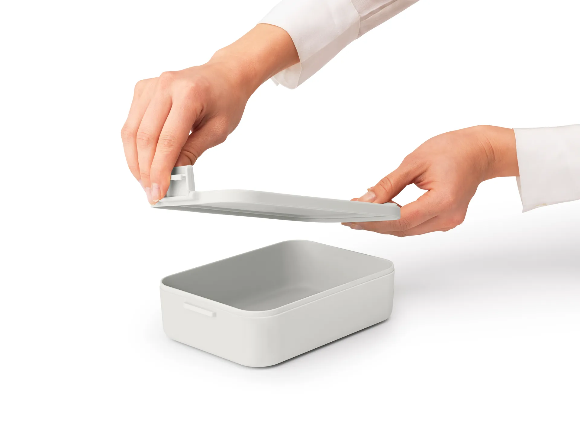 메이크 & 테이크 런치박스 미듐 1.1 L, Light grey Brabantia | 브라반티아