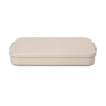 메이크 & 테이크 런치 박스 플랫 1.1 L - Soft Beige - Brabantia | 브라반티아