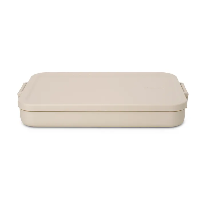 메이크 & 테이크 런치 박스 플랫 1.1 L - Soft Beige - Brabantia | 브라반티아