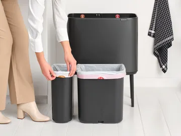 보 터치 빈 휴지통 11+23 L - Confident grey - Brabantia | 브라반티아