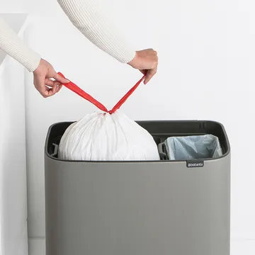 보 터치 빈 휴지통 11+23 L - Mineral concrete grey - Brabantia | 브라반티아