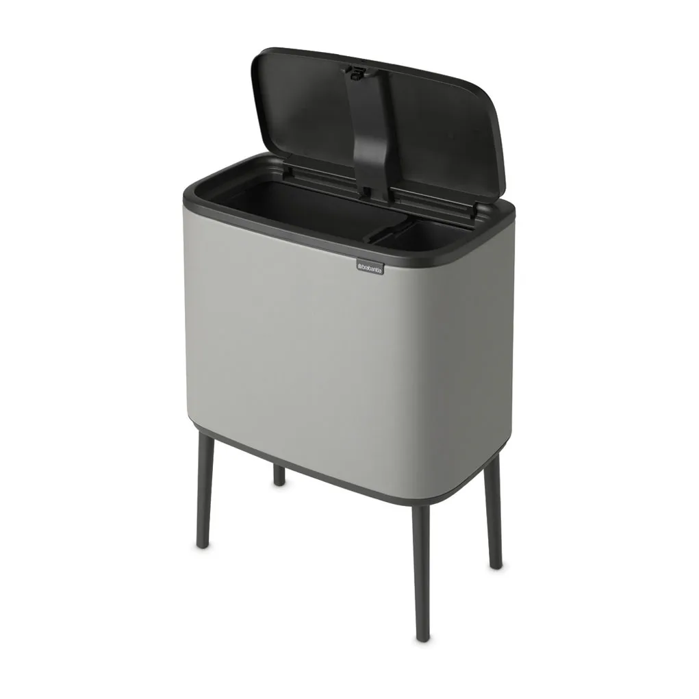 보 터치 빈 휴지통 11+23 L, Mineral concrete grey Brabantia | 브라반티아