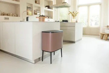 보 터치 빈 휴지통 11+23 L - Satin taupe - Brabantia | 브라반티아