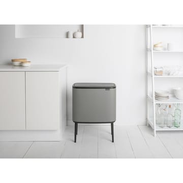 보 터치 빈 11+23 리터 - Mineral concrete grey - Brabantia | 브라반티아