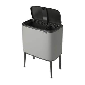 보 터치 빈 11+23 리터 - Mineral concrete grey - Brabantia | 브라반티아