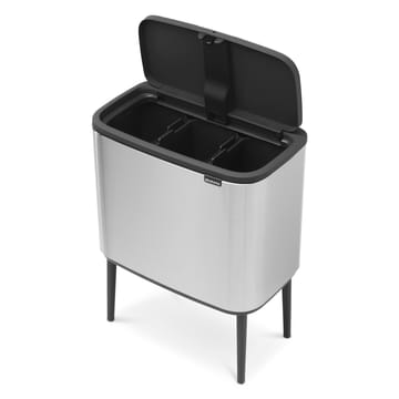 보 터치 빈 11x3 리터 - matte stainless steel - Brabantia | 브라반티아