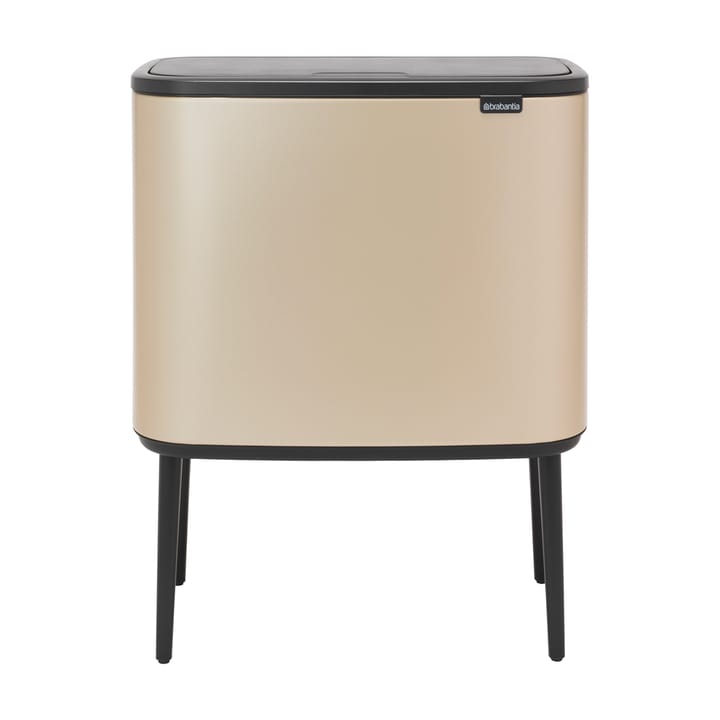 보 터치 빈 11x3 리터 - Metallic Gold - Brabantia | 브라반티아