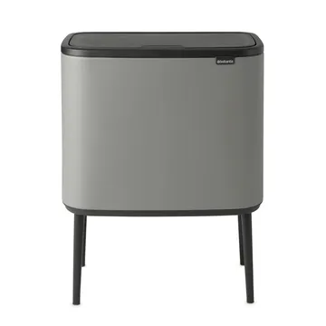 보 터치 빈 11x3 리터 - Mineral concrete grey - Brabantia | 브라반티아