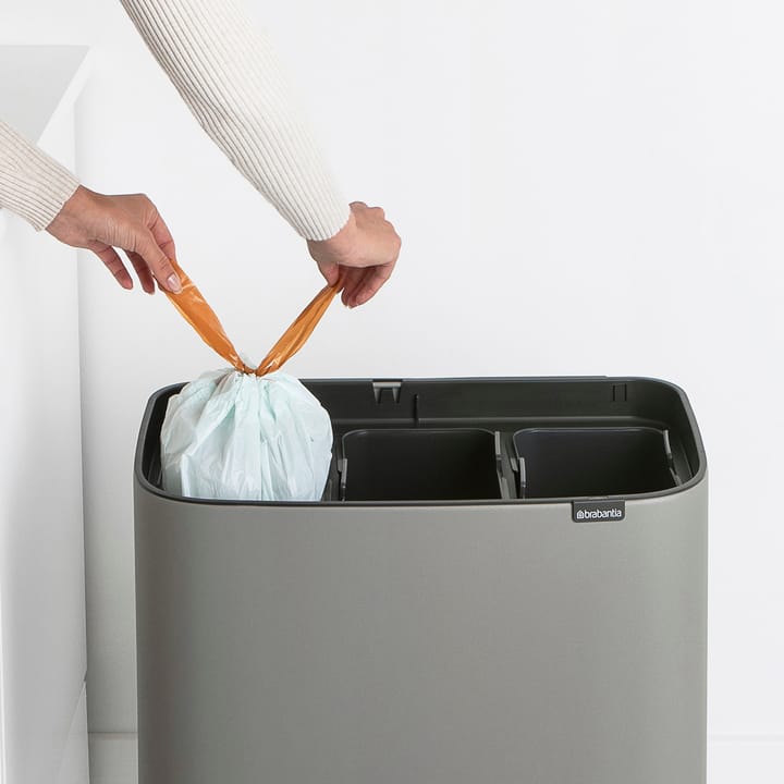 보 터치 빈 11x3 리터, Mineral concrete grey Brabantia | 브라반티아