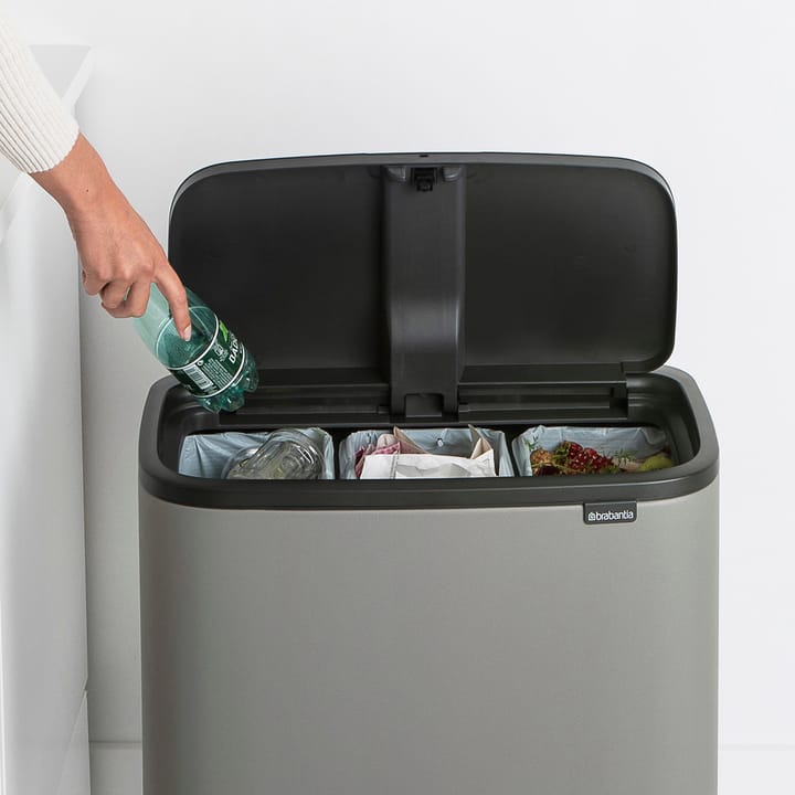 보 터치 빈 11x3 리터, Mineral concrete grey Brabantia | 브라반티아