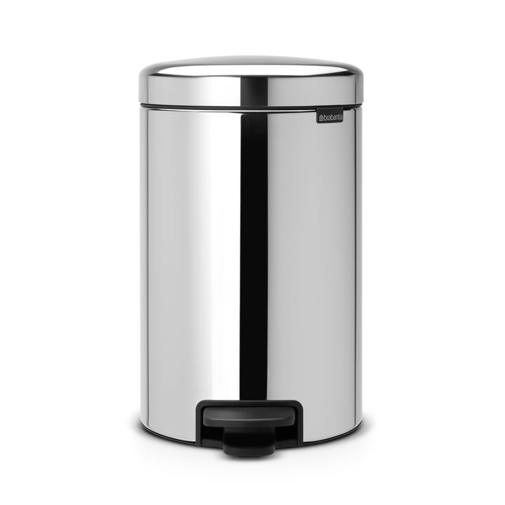 뉴 아이콘 페달 빈 휴지통 12 리터 - brilliant steel - Brabantia | 브라반티아