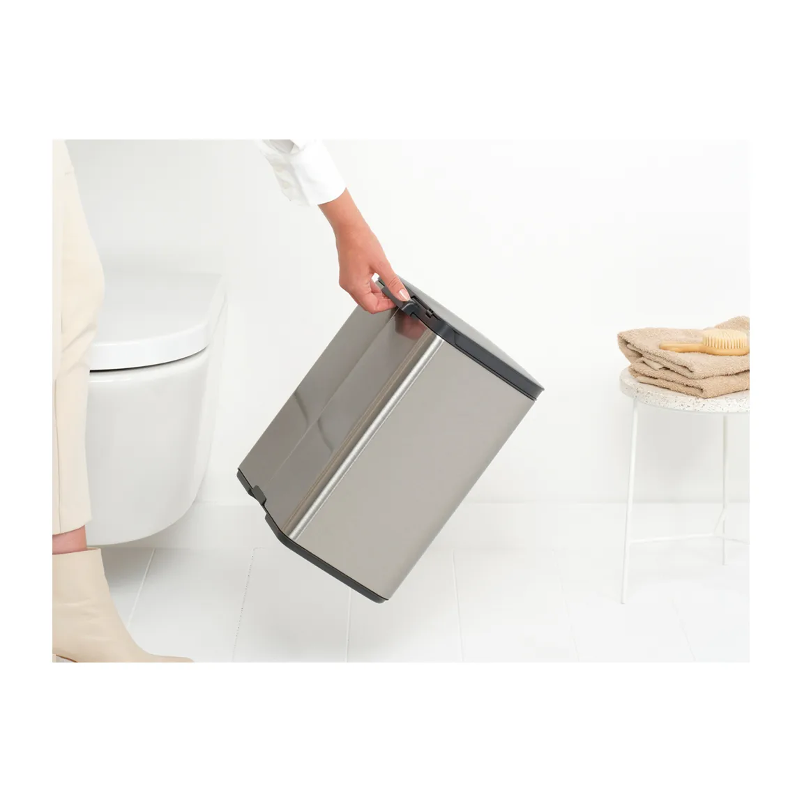 보 휴지통 12 L, Brushed steel - matte Brabantia | 브라반티아