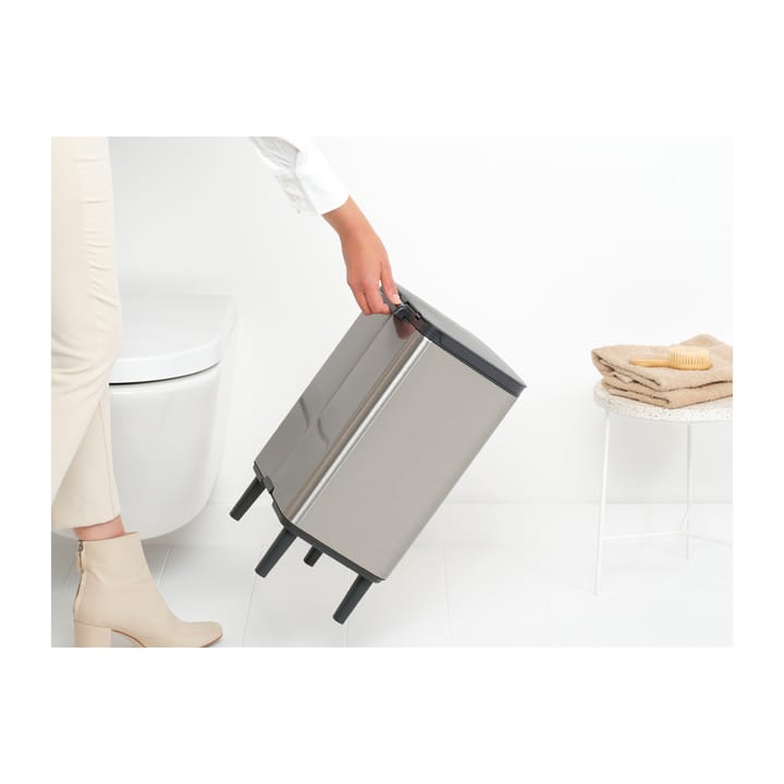 보 휴지통 하이 12 L, Brushed steel - matte Brabantia | 브라반티아