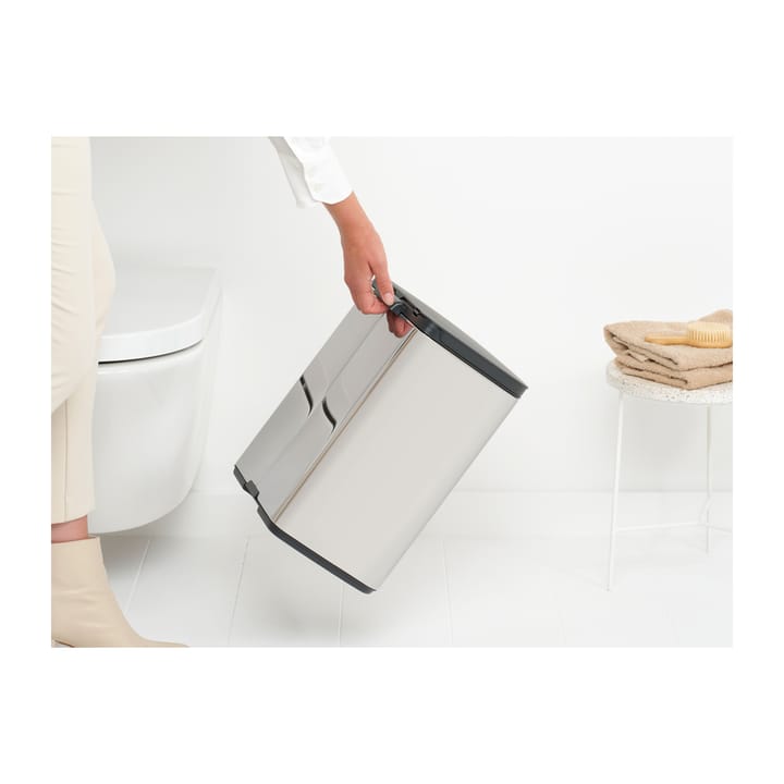 보 휴지통 12 L, Brushed steel - shiny Brabantia | 브라반티아