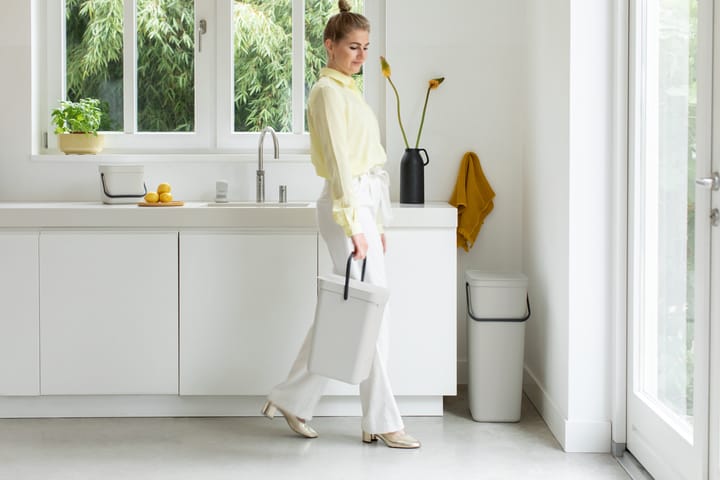 소트 & 고 휴지통 12 l., Light grey Brabantia | 브라반티아