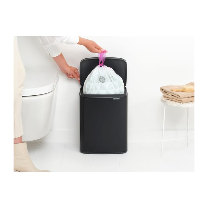 보 휴지통 12 L, Matte black Brabantia | 브라반티아
