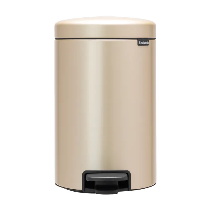 뉴 아이콘 페달 빈 휴지통 12 L - Metallic Gold - Brabantia | 브라반티아