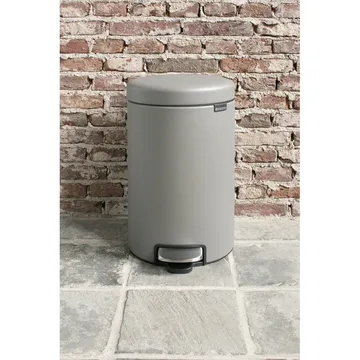 뉴 아이콘 페달 빈 휴지통 12 L - Mineral concrete grey - Brabantia | 브라반티아