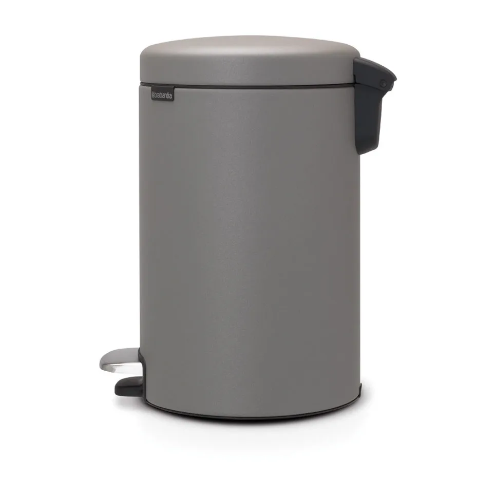뉴 아이콘 페달 빈 휴지통 12 L, Mineral concrete grey Brabantia | 브라반티아