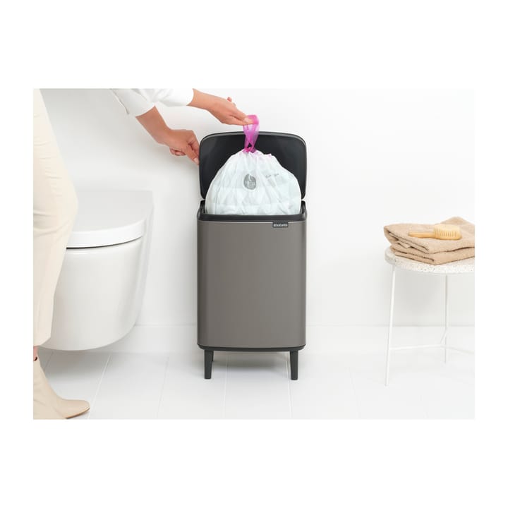 보 휴지통 하이 12 L, Platinum Brabantia | 브라반티아