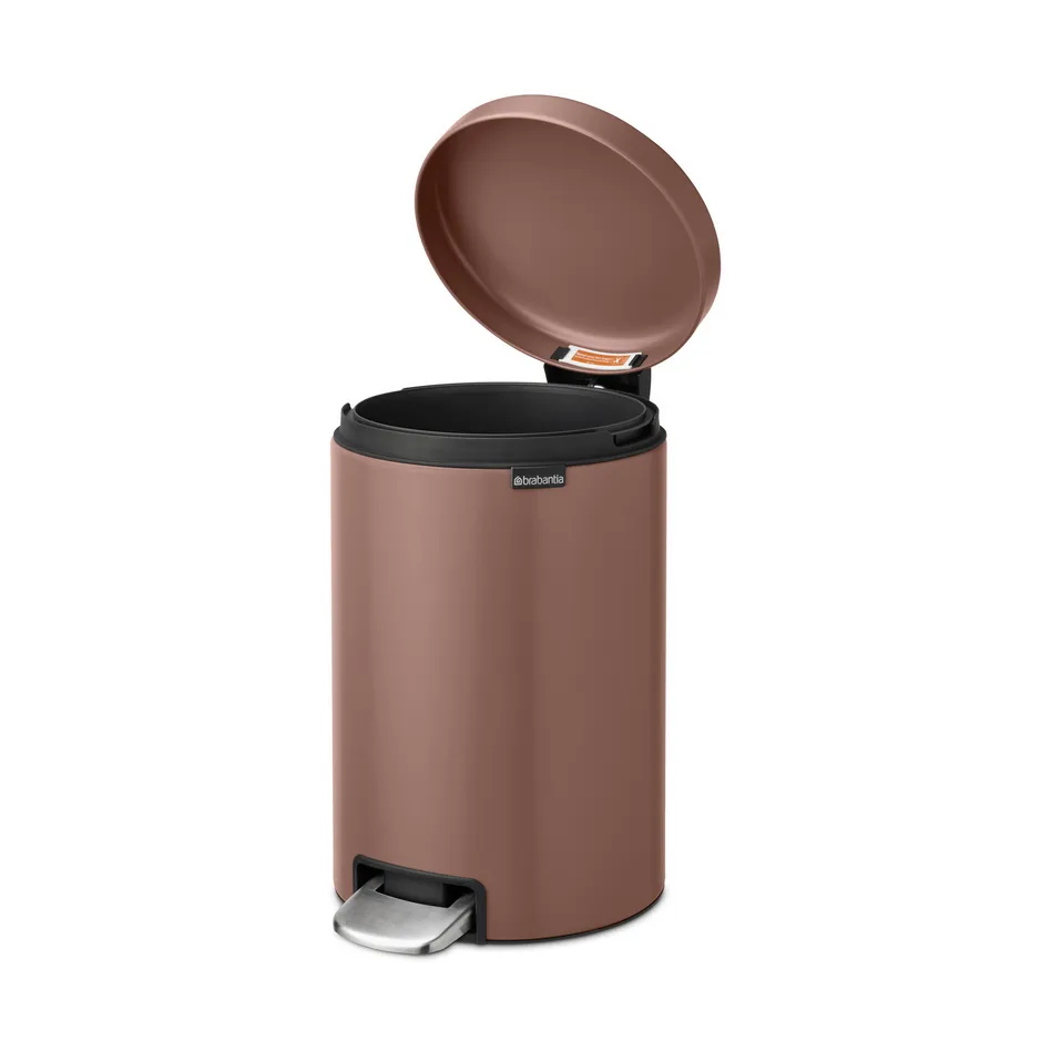 뉴 아이콘 페달 빈 휴지통 12 L, Satin taupe Brabantia | 브라반티아