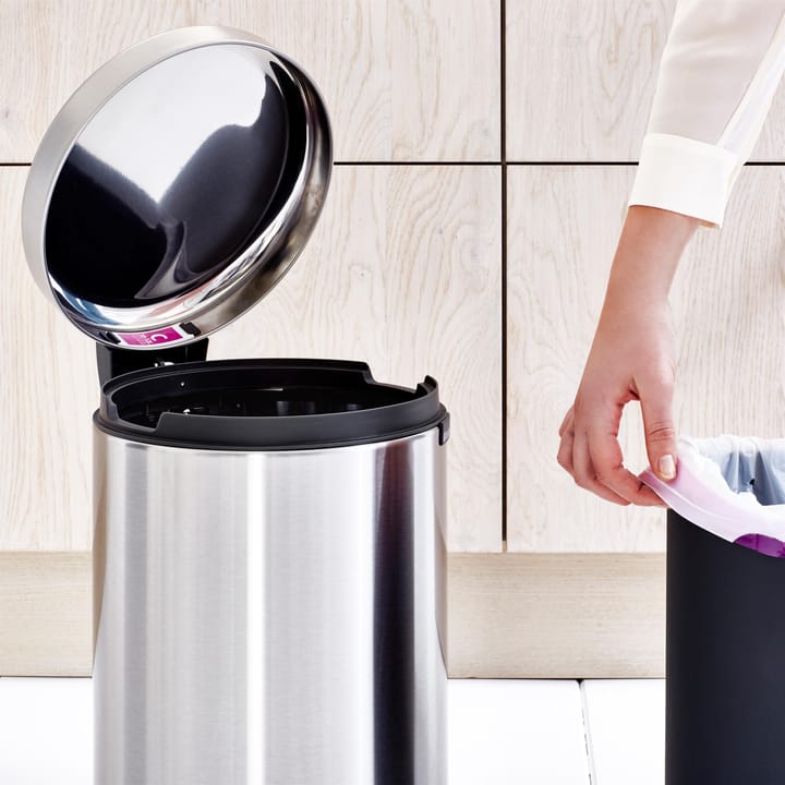 뉴 아이콘 페달 빈 휴지통 12 리터, matte steel finger-print proof Brabantia | 브라반티아