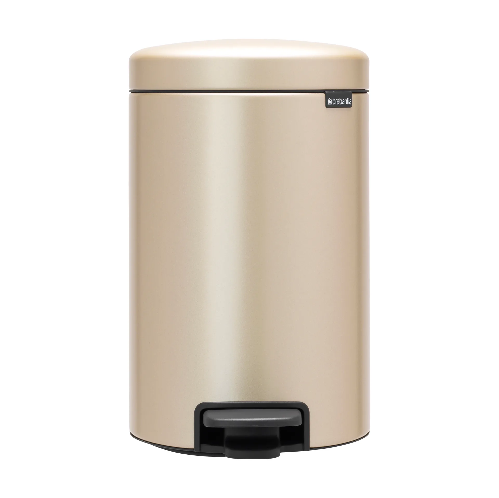 뉴 아이콘 페달 빈 휴지통 12 리터, Metallic Gold Brabantia | 브라반티아