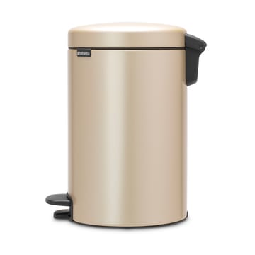 뉴 아이콘 페달 빈 휴지통 12 리터 - Metallic Gold - Brabantia | 브라반티아