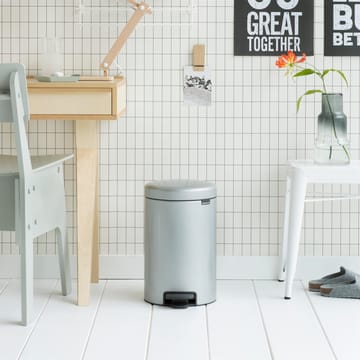 뉴 아이콘 페달 빈 휴지통 12 리터 - metallic grey - Brabantia | 브라반티아