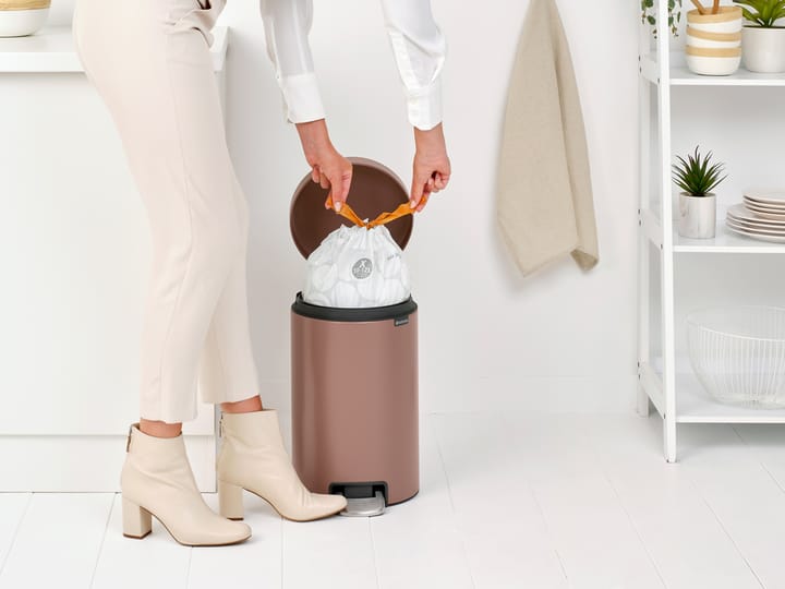 뉴 아이콘 페달 빈 휴지통 12 리터, Satin taupe Brabantia | 브라반티아
