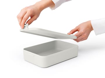 메이크 & 테이크 런치박스 라지 2 L - Light grey - Brabantia | 브라반티아