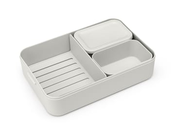 메이크 & 테이크 벤토 런치박스 라지 2 L - Light grey - Brabantia | 브라반티아