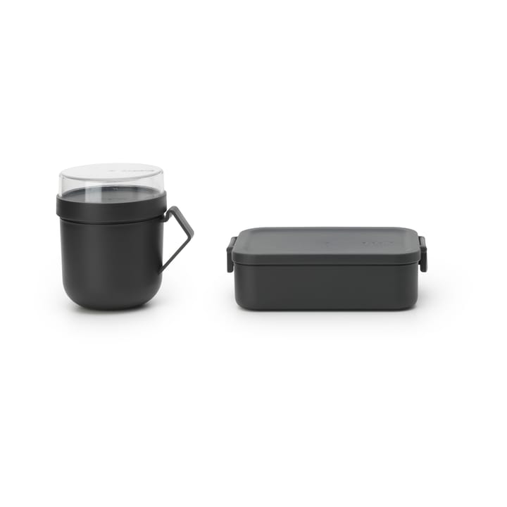 메이크 & 테이크 런치 세트 2 pieces - Dark grey - Brabantia | 브라반티아