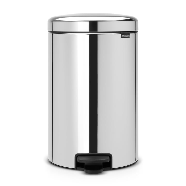 뉴 아이콘 페달 빈 휴지통 20 리터 - brilliant steel - Brabantia | 브라반티아