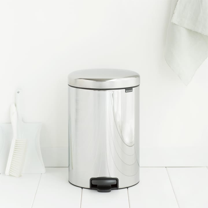 뉴 아이콘 페달 빈 휴지통 20 리터, brilliant steel Brabantia | 브라반티아
