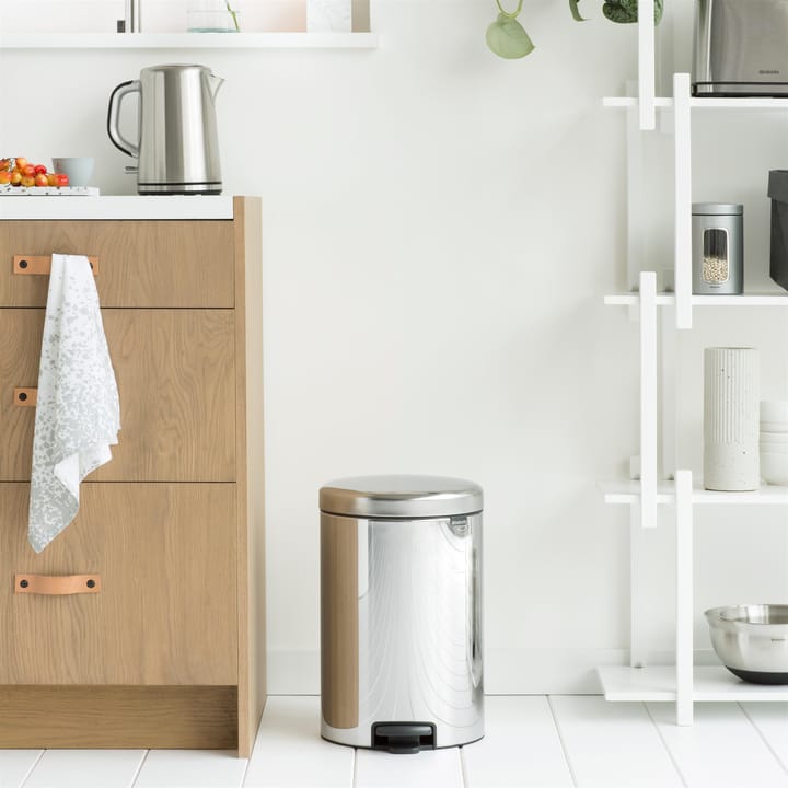 뉴 아이콘 페달 빈 휴지통 20 리터, brilliant steel Brabantia | 브라반티아