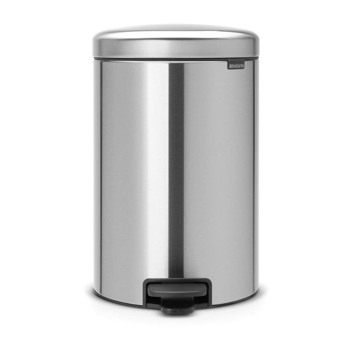 뉴 아이콘 페달 빈 휴지통 20 리터 - Matt steel fingerprint proof - Brabantia | �브라반티아