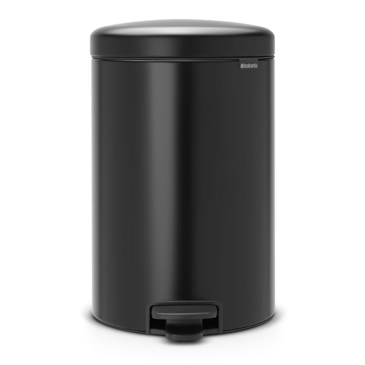 뉴 아이콘 페달 빈 휴지통 20 리터 - matte black - Brabantia | 브라반티아